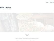 Tablet Screenshot of fleetriverbakery.com
